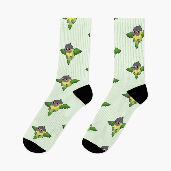 Item preview, Flying Lovebird - Yellow-Collared designed and sold by blirbos.