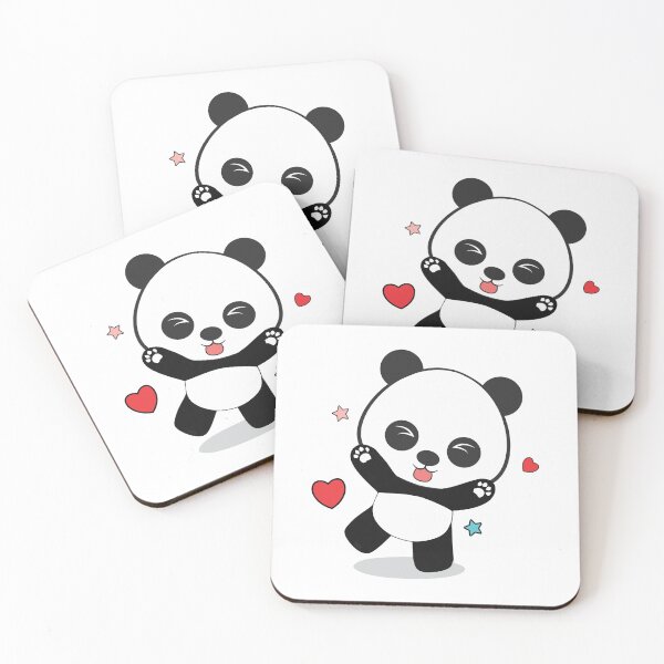 Item preview, Happy Panda Loves Dancing | Kids Kawaii designed and sold by clearvibes.