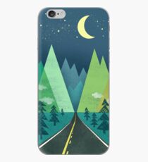 the Long Road at Night iPhone Case