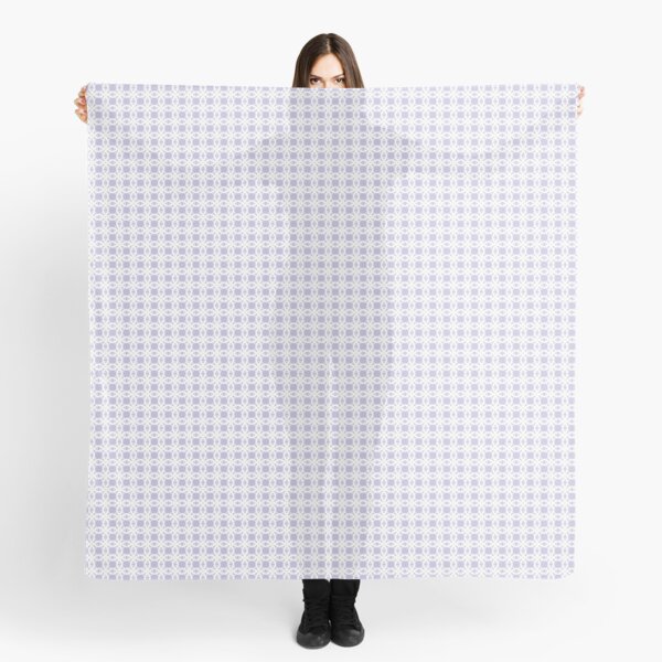 Lavender Northern Knot Pattern Scarf