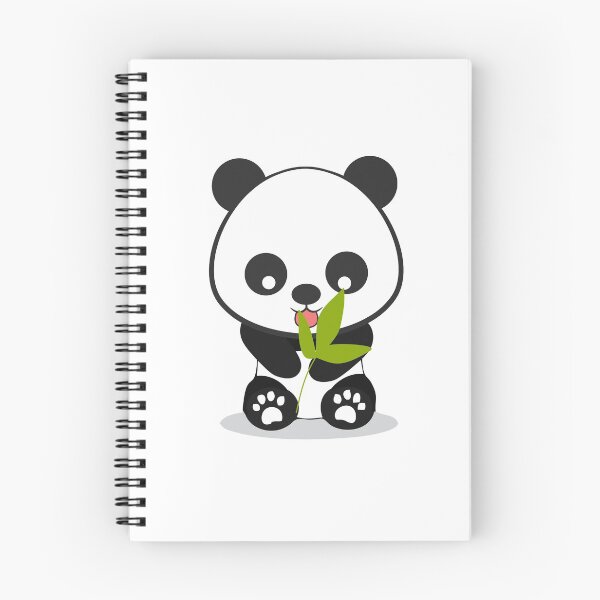 Item preview, Cute Panda Loves Eating Bamboo | Kids Kawaii designed and sold by clearvibes.