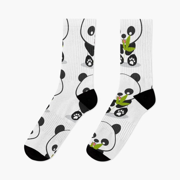 Item preview, Cute Panda Loves Eating Bamboo | Kids Kawaii designed and sold by clearvibes.