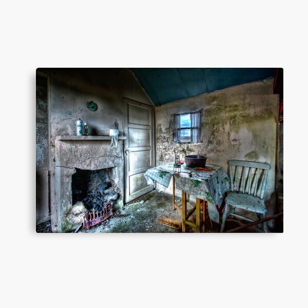 Inside The Shieling Canvas Print