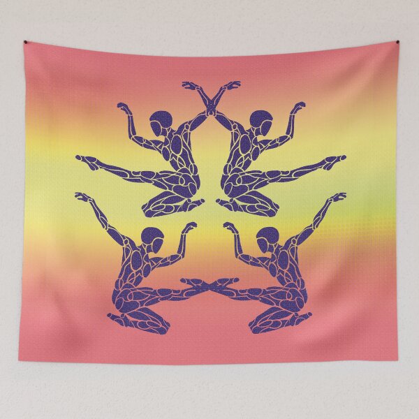 Item preview, Sunrise Dance Quartet, Kick jump designed and sold by danceink.