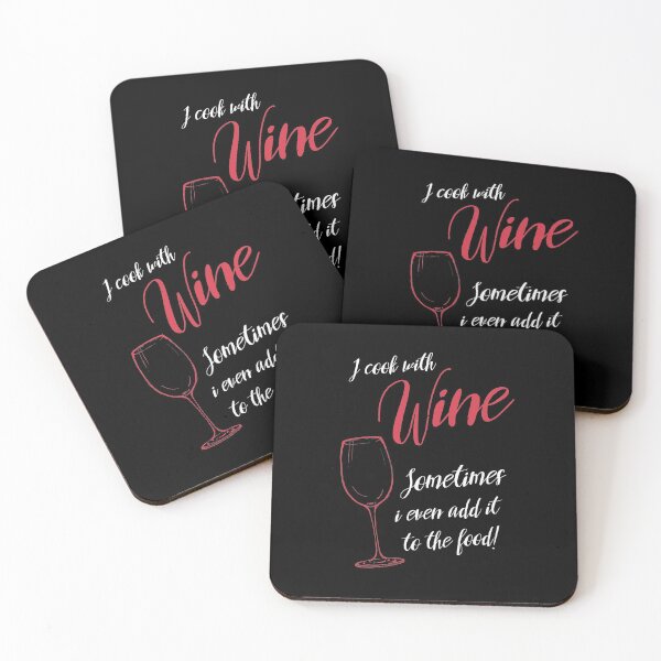 Item preview, I cook with wine sometimes even add it to the food. designed and sold by dk-design85.