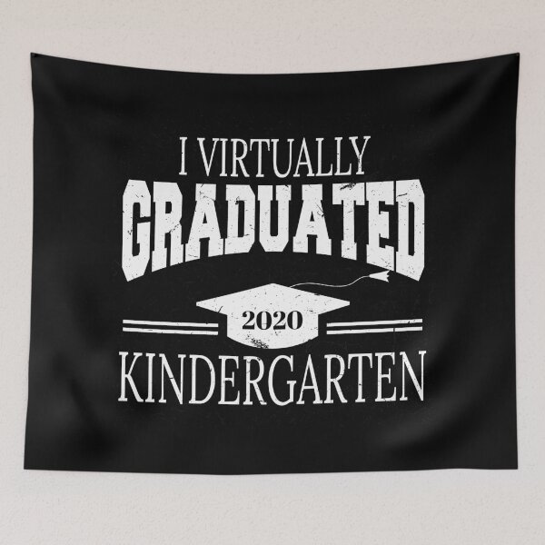Item preview, i virtually graduated kindergarten grade in 2020 designed and sold by BAISSANE.