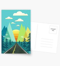 the Long Road Postcards