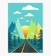 the Long Road Photographic Print