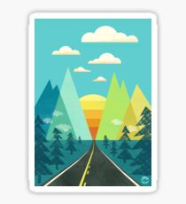 the Long Road Sticker