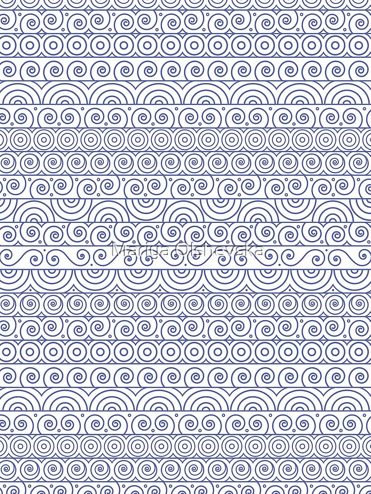 Circles and Curls Patterns by OzureFlame