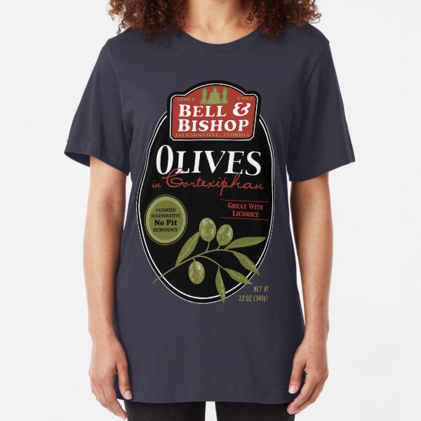 Olives in Cortexiphan Slim Fit T-Shirt