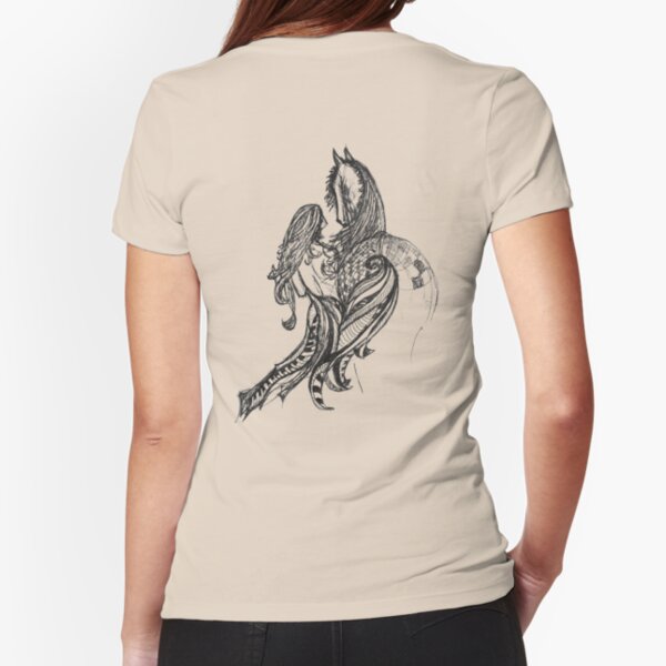 LittleTScribble#14 Fitted T-Shirt