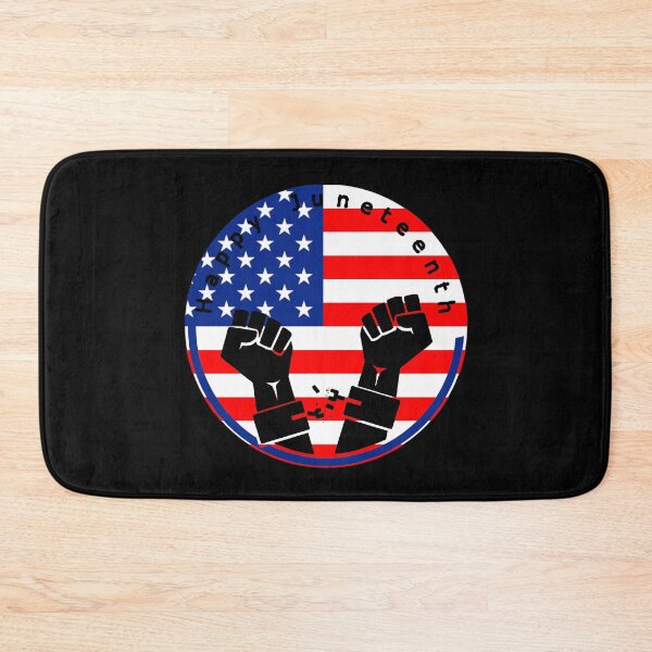 Item preview, happy juneteenth american flag designed and sold by Gossip Rag.