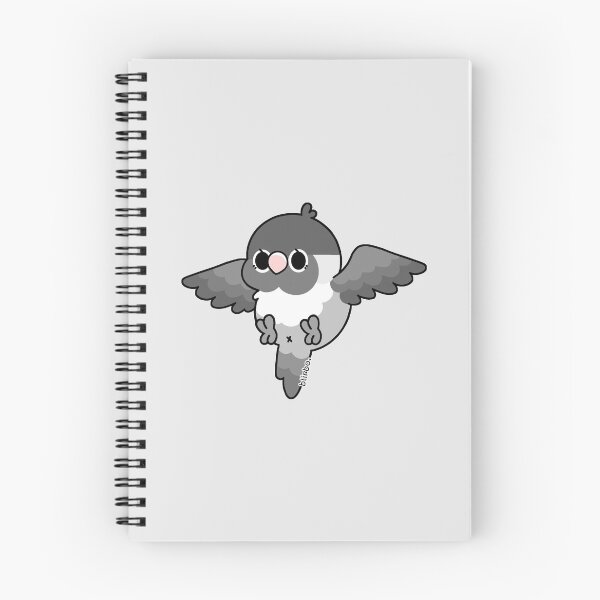 Item preview, Flying Lovebird - Masked (Mauve) designed and sold by blirbos.