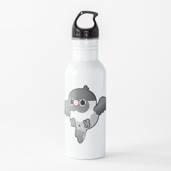 Flying Lovebird - Masked (Mauve) Water Bottle