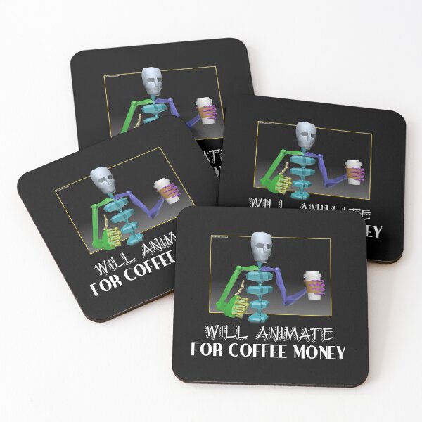 Item preview, Will Animate for Coffee Money designed and sold by CCCDesign.