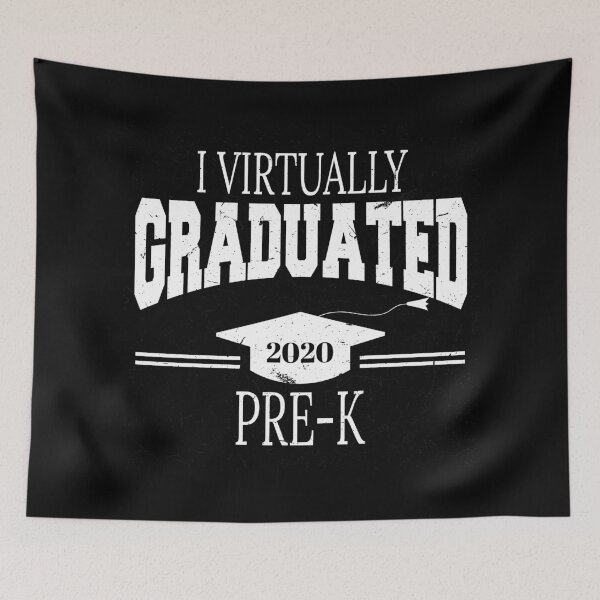 Item preview, i virtually graduated pre-k grade in 2020 designed and sold by BAISSANE.