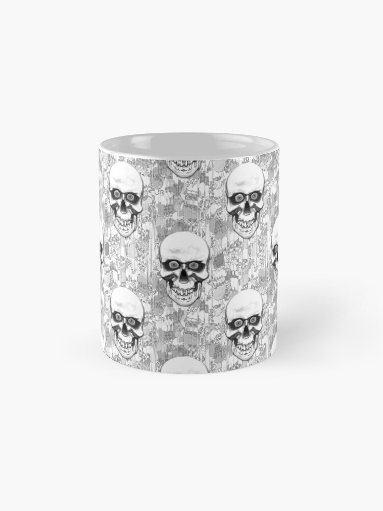 Alternate view of Halloween Skull Pattern Mug