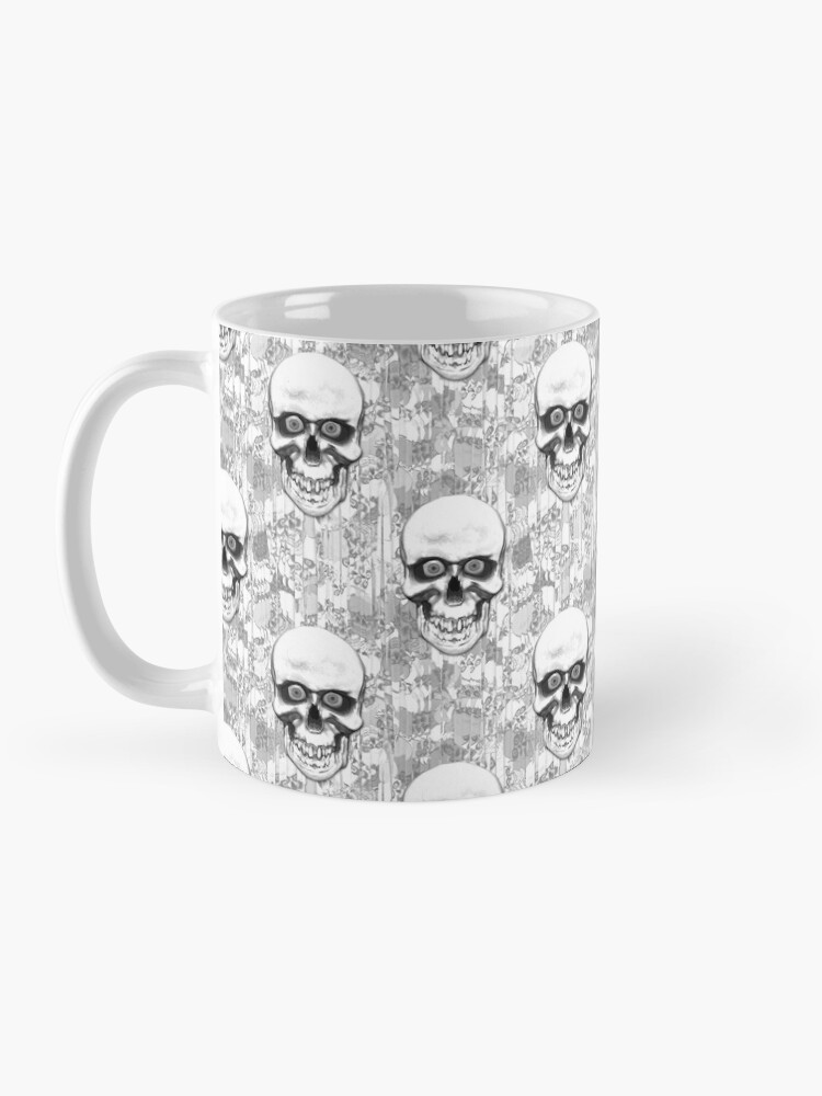 Alternate view of Halloween Skull Pattern Mug