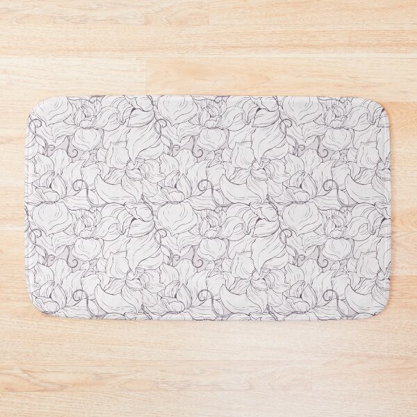 Item preview, Pale Magnolia Pattern designed and sold by Mariya Olshevska.