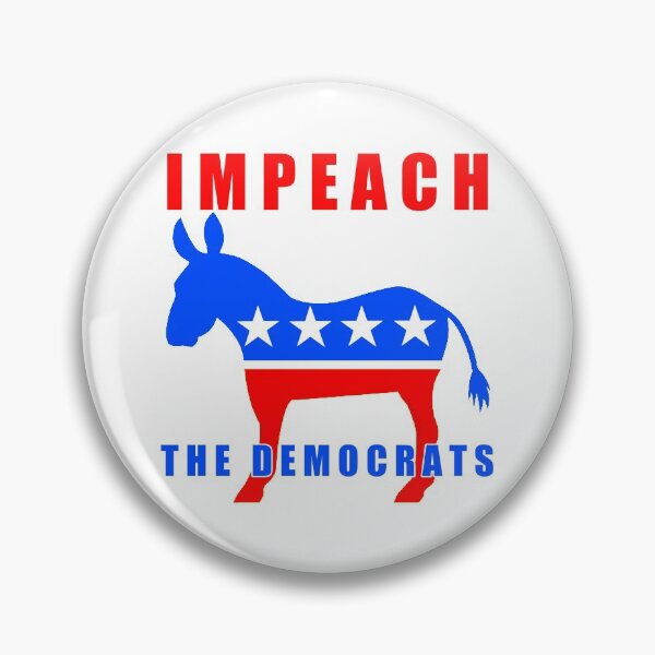 Item preview, Pro Trump Impeach The Democrats designed and sold by theartofvikki.