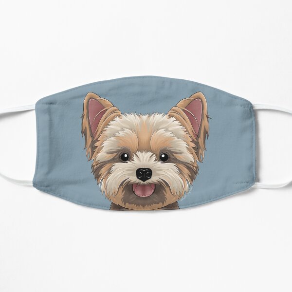 Peeking Yorkie Mask