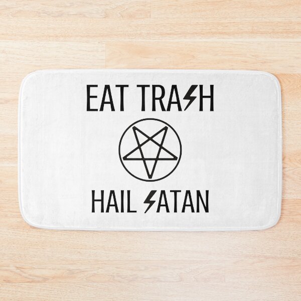 Item preview, Eat Trash Hail Satan designed and sold by razvigod.