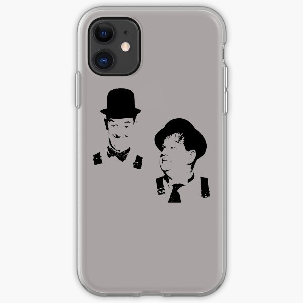 Stan Laurel & Oliver Hardy iPhone Soft Case