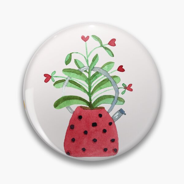 Item preview, Watercolor potted plants collection house plants hand drawn designed and sold by CrisBanana.