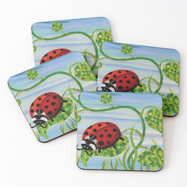 Item preview, Ladybug Mosaic designed and sold by dahlymama.