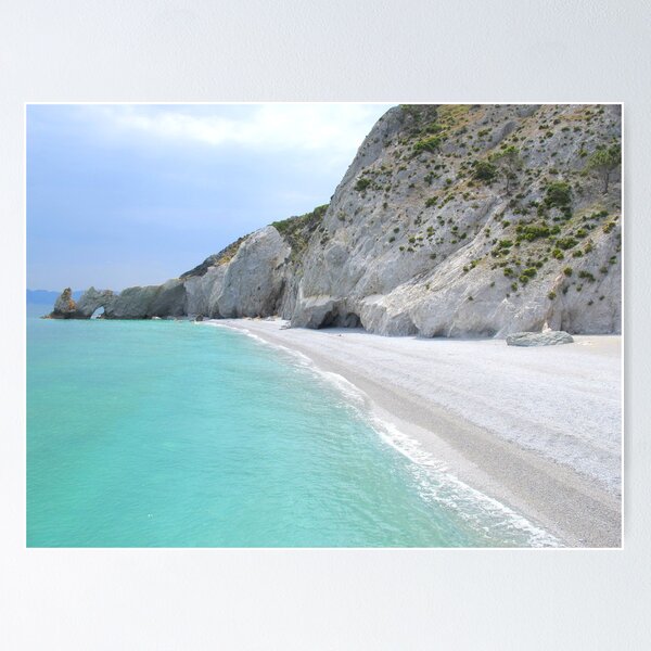 Item preview, Lalaria Arch and Limestone Cliffs - Skiathos Island, Greece designed and sold by Honor Kyne.