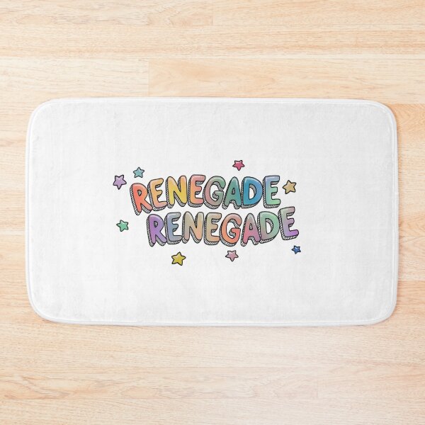 Item preview, renegade renegade - colorful stars gradient cute lettering designed and sold by cameronbaba.