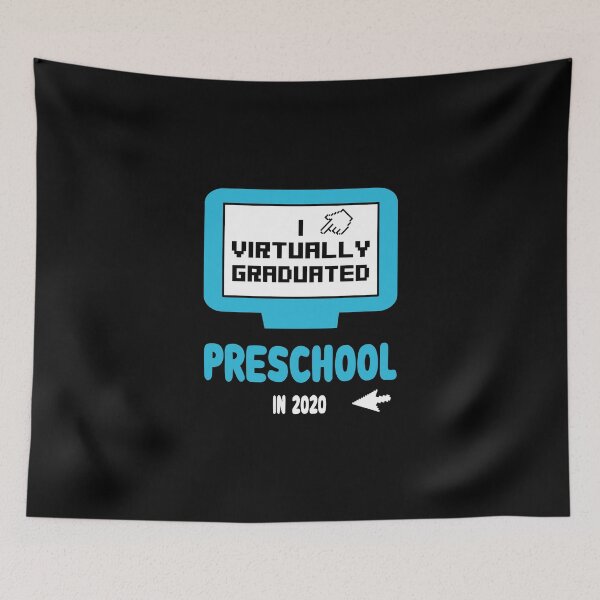 Item preview, I Virtually Graduated Preschool in 2020 Funny Gift Idea kids, toddlers Teenagers designed and sold by clothesy7.