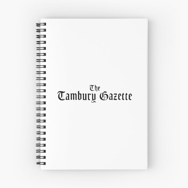 Item preview, The Tambury Gazette designed and sold by LordNeckbeard.