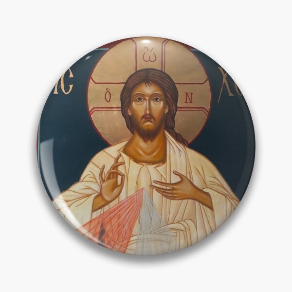 Item preview, Merciful Jesus Icon by Leonid Bózio - Jezu Ufam Tobie  designed and sold by The Great  Art.