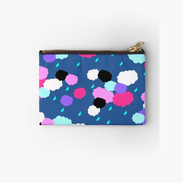 Item preview, Colorful clouds on blue background designed and sold by VivianVirtue.