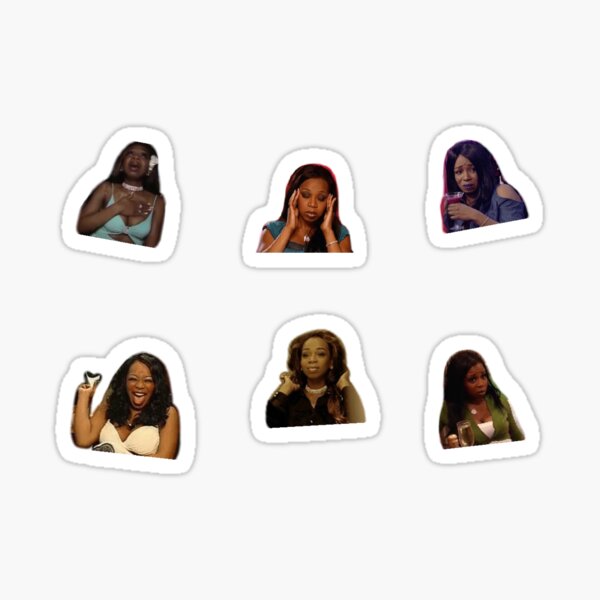 Tiffany pollard reaction Sticker