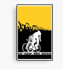 Lienzo Eat Sleep Ride Repeat