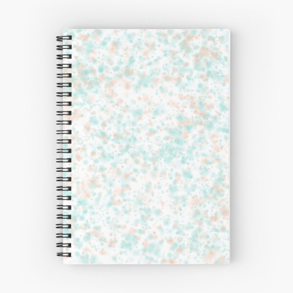 Item preview, Mint & Peach Pastel Paint Splatter designed and sold by IntrovArtDesign.