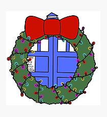 Whovian Holidays Photographic Print