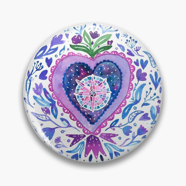 Item preview, Mexican milagrito folk flowers designed and sold by CrisBanana.