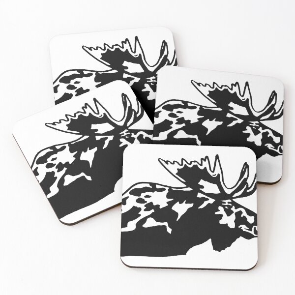 Item preview, Buddy the Bull Moose designed and sold by Ward Workshop Art.