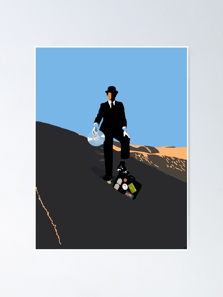Pink Floyd Wish You Were Here Poster By Rocketbrother Redbubble