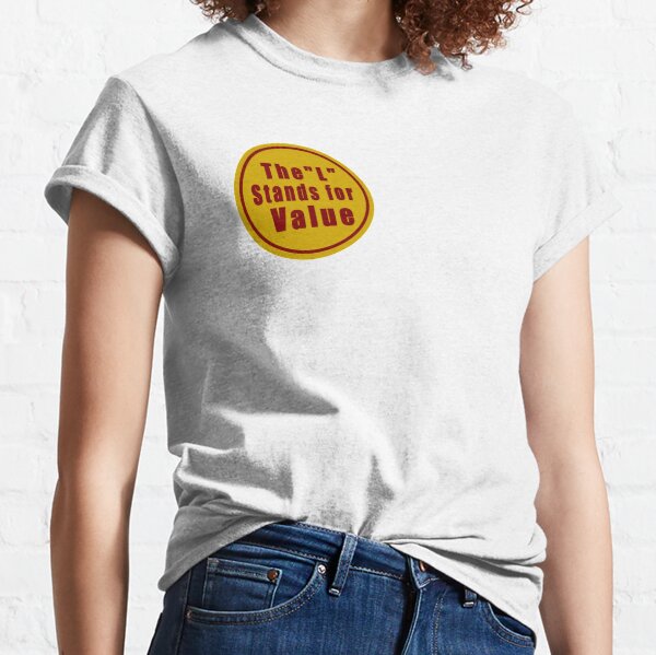 le l représente la valeur T-shirt classique