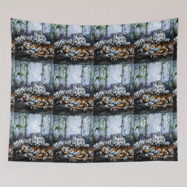 Item preview, Tigers! Mother and Child designed and sold by Harsh  Malik.