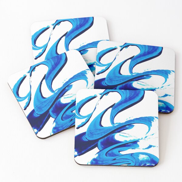 Item preview, Pure Water 314 - Blue Abstract Art By Sharon Cummings designed and sold by Sharon Cummings Art.