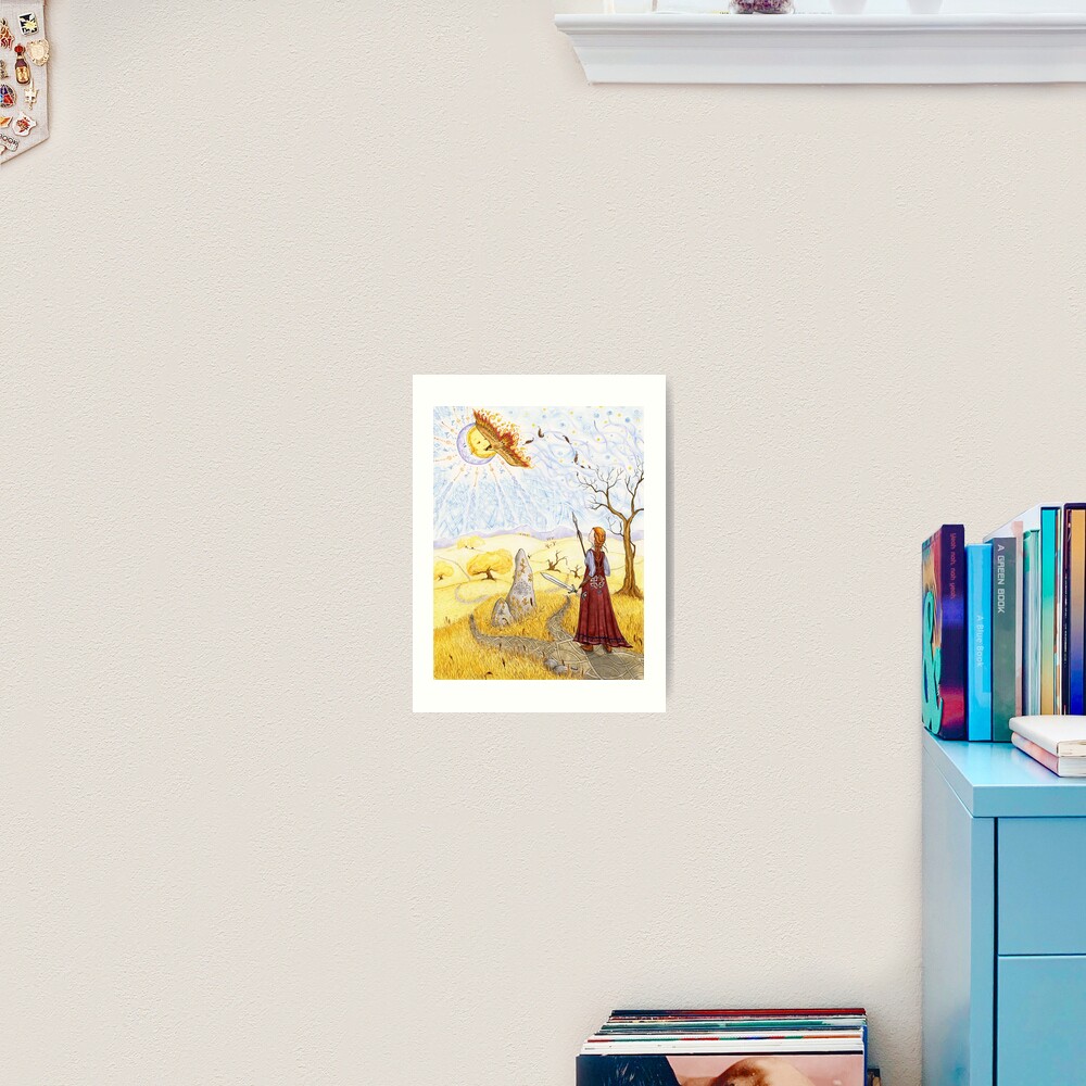 Hawk of Achill Art Print