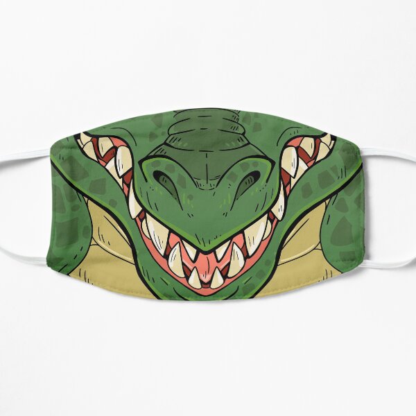 Green Dragon Flat Mask