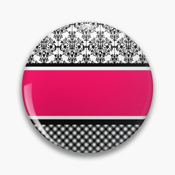 Item preview, hot pink damask designed and sold by Gossip Rag.