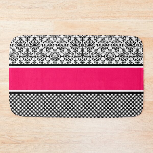 Item preview, hot pink damask designed and sold by Gossip Rag.